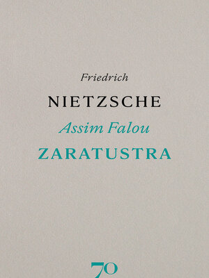 cover image of Assim Falou Zaratustra
